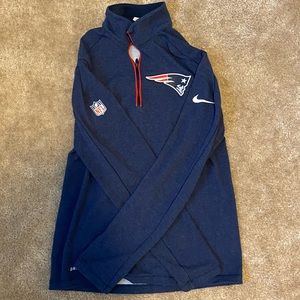 Nike Patriots Dri-fit Quarter Zip